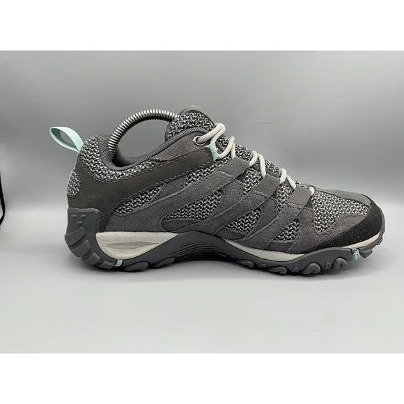 MERRELL ALVERSTONE Gray Outdoor Hiking Shoes J034612 Women's Size 9 M - Picture 4 of 11